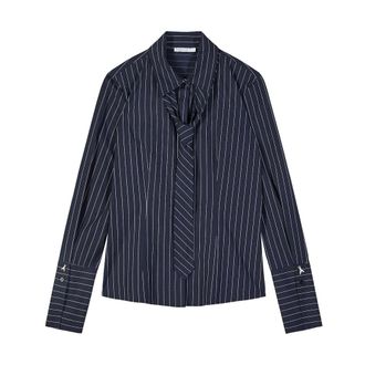 Patrizia Pepe Dames, Blouses & Shirts, Blauw, Maat: S