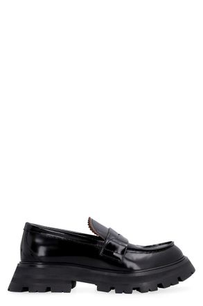 Alexander McQueen Wander Leather Loafers