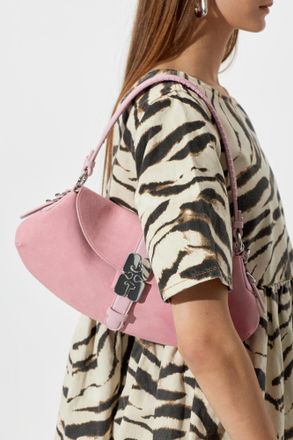 Ganni Eco Leather Bag, Womens, Pink