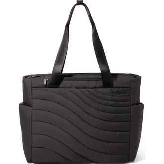 Baggallini Set Wave Tote Bag in Black Wave Puff at Nordstrom