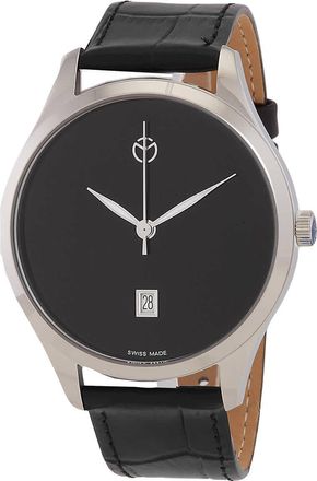 Mathey-Tissot Urban Quartz Black Dial Mens Watch H411NM