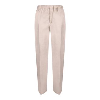 Lardini Heren, Broeken, Beige, Maat: XL Katoen