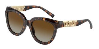 Tiffany & Co. TF4215F Asian Fit 8015T5 Womens Sunglasses Tortoiseshell Size 53