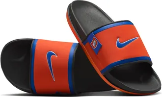Nike Mens Offcourt (Denver Broncos) Offcourt Slides in Orange | FN2958-800