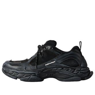 Balenciaga (WMNS) Balenciaga Triple S.2 Sneaker Black Dark Grey 865851WTRS21011
