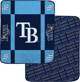 Pegasus Sports Tampa Bay Rays Mlb Double-Sided Plush Blanket
