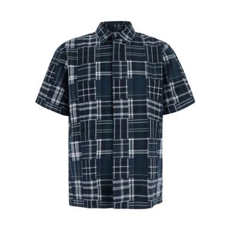 ERL Erl, Hombre, Camisas, Azul, Talla: XL