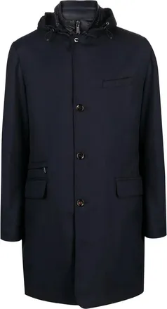 Moorer Redon-Pum Hooded Coat