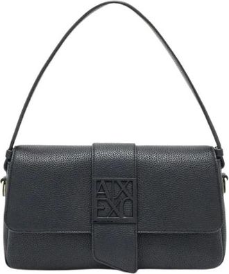 A|X Armani Exchange Accessoires - Dames - Schoudertassen - Zwart - ONE Size - Polyester - Tassen