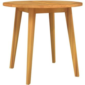 vidaXL Garden Table &Oslash;85x75 cm Solid Wood Acacia vidaXL