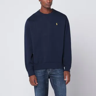 Polo Ralph Lauren Navy blue cotton-blend sweatshirt