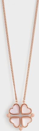 Charles & Keith Annalise Clover Heart Necklace