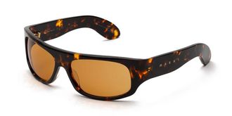 Marni Uailus Burnt Havana D28 Mens Sunglasses Tortoiseshell Size 62