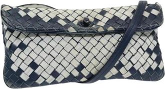 Bottega Veneta Pre-owned Cross Body Bags, female, Multicolor, Size: ONE SIZE Pre-owned Leather Shoulder Bag