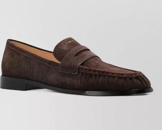 Furla suede loafers