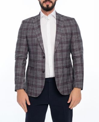 Vella Pais MAISON REGULAR FIT PLAID SPORT COAT