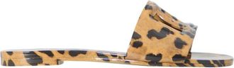 Dolce & Gabbana Leopard Print Slip On Flats