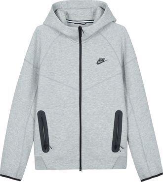 Nike Sportswear Tech Fleece Zipper Hooded Jacket Asia Sizing Grey FB7922-063