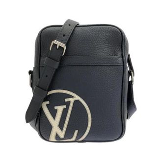Louis Vuitton Pre-owned Danube Calf Shoulder Bag - Dames - Pre-owned - Blauw - Maat: ONE Size Leer