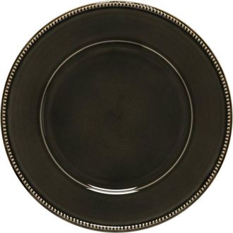 Costa Nova Runder Essteller Luzia (6 Stück) - Schwarz