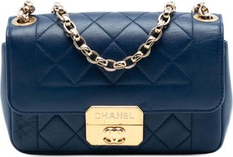 Chanel Tweedekans Mini Gequilt Lambskinnen Chic Met Mij Flap