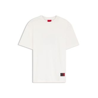 HUGO BOSS Gradient-logo T-shirt in cotton jersey