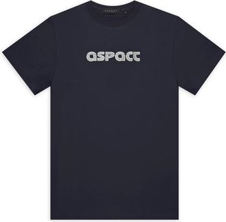 Aspact Core Tee - Heren - Tops - Blauw - Maat: M