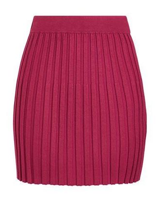8 by YOOX VISCOSE RIBBED MINI SKIRT