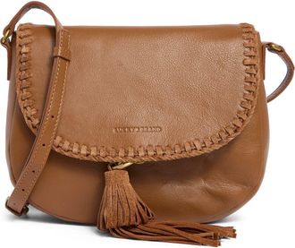 Lucky Brand Vall Crossbody Bag in Honey Tan Goat Suede at Nordstrom Rack