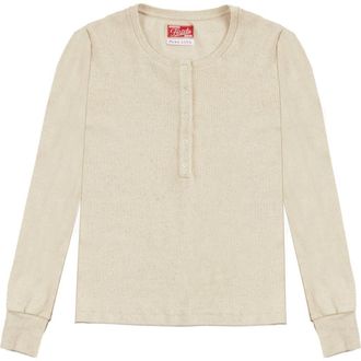 Fortela Coralie Long Sleeve Henley T-Shirt in Garza at Nordstrom, Size X-Small