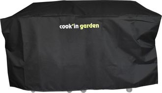 COOK IN GARDEN Cubierta de lona negra para cocina exterior