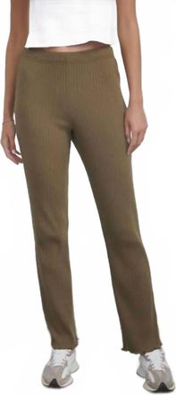 Rails Luca Ribbed Pant In Olive