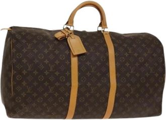 Louis Vuitton Pre-owned Weekend Bags, female, Brown, Size: ONE SIZE Pre-owned Weekend Bag