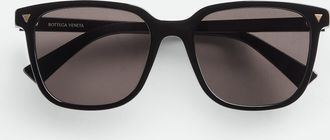 Bottega Veneta Soft Recycled Acetate Square Sunglasses - Bottega Veneta