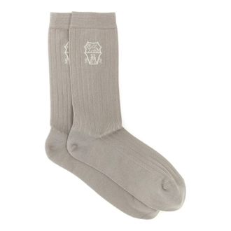 Brunello Cucinelli Socks - male - Brunello Cucinelli - Socks - Gray - M - Underwear