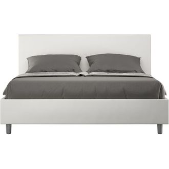 Les Tendances Adele Cama L.180 P.200 Con Rejilla Blanca