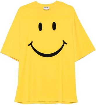 Moschino Hombre, Camisetas, Amarillo, Talla: M