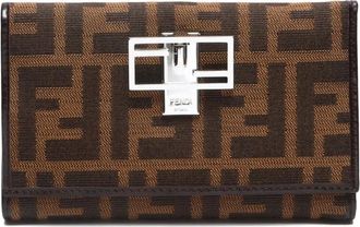 Fendi Portafoglio Zucca 1990-2000 - Marrone