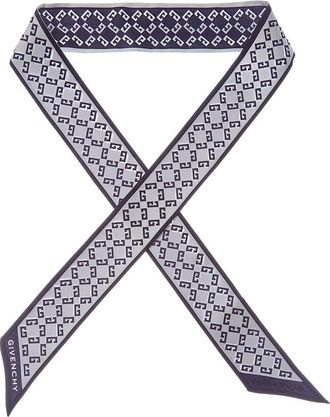 Givenchy Logo Silk Scarf