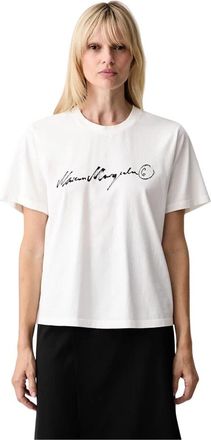 Maison Margiela T-Shirts - Dames - T-shirts - Wit - M - Tops