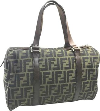 Fendi Pre-owned Fabric fendi-bags - Dames - Vintage Shopper - Bruin - ONE Size - Vintage