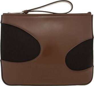 Ferragamo Cut-Out Detailing Clutch Bag