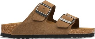 Birkenstock Su&egrave;de muiltjes met dubbele riem, ARIZONA