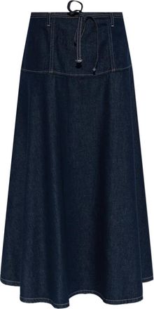Sams&oslash;e & Sams&oslash;e Satilly Rok - Dames - Spijkerrokken - Blauw - XS - Katoen - Rokken