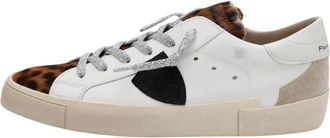 Philippe Model Prsx Sneaker - Dames - Sneakers - Wit - 40 EU - Katoen - Schoenen