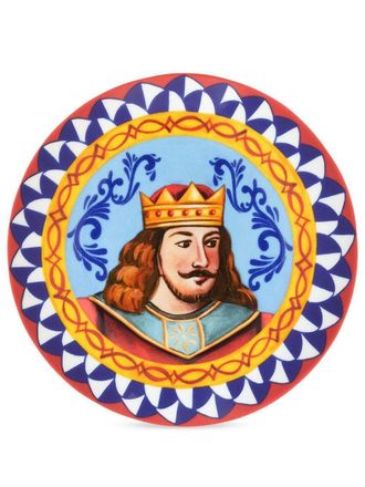 Dolce & Gabbana porcelain bread plates (set of two) - unisex - Porcelain - One Size - Blue