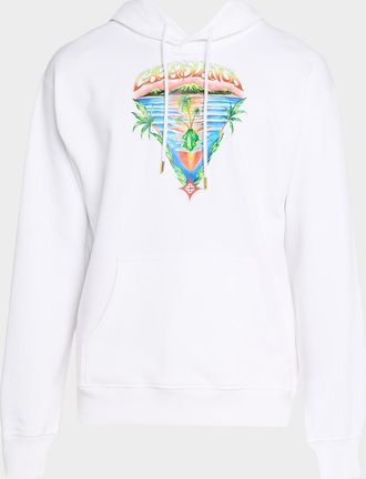 Casablanca Mens Innocence Organic Cotton Graphic Hoodie