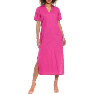 London Times V-Neck Maxi Dress in Rose Violet at Nordstrom Rack, Size 12