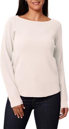 Cyrus Boat Neck Sweater in Cream at Nordstrom Rack, Size X-Large