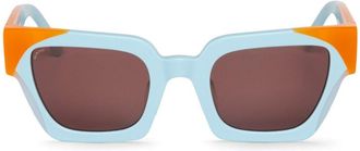 Mr.Boho Frelard ZG30-08 Mens Sunglasses Blue Size 49